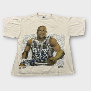 Vintage 90s Shaq Orlando Magic Salem Big Face Shirt